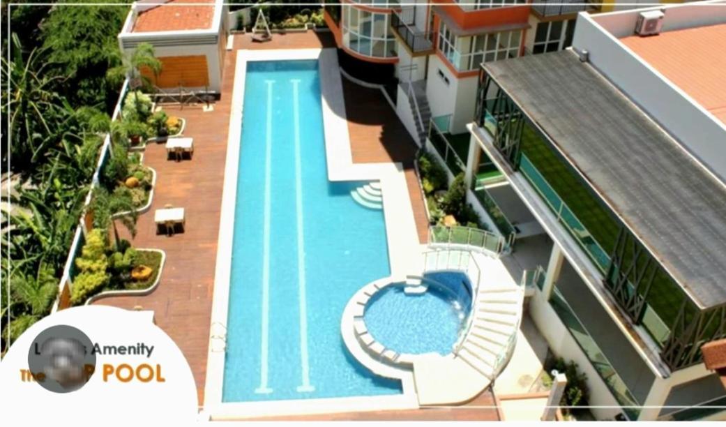 The Lancris Residences, 2 Bedrooms, 1 Bathroom, Living-Room, Kitchen & Pool Is Free Paranaque City Eksteriør billede